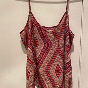 Red/Pink Hollister Tank Top